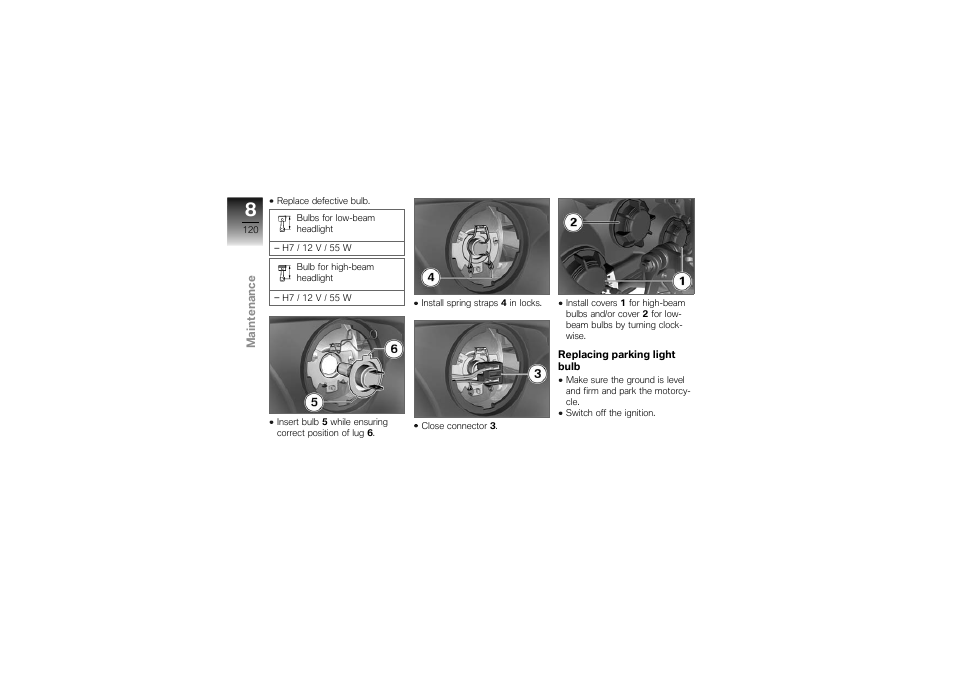 BMW Motorrad K1300S User Manual | Page 124 / 170