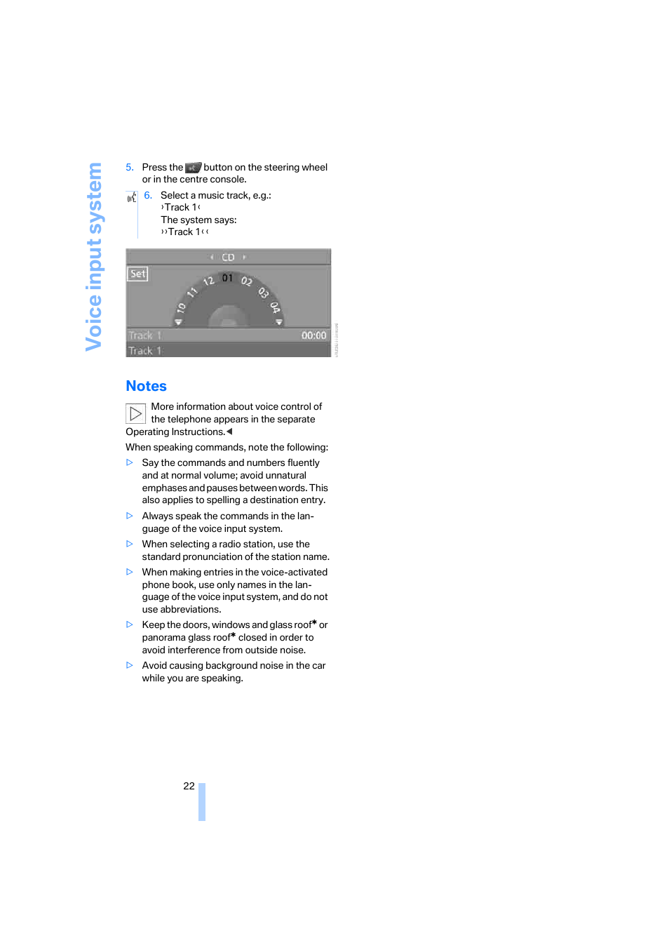 Notes | BMW 530XD User Manual | Page 23 / 248