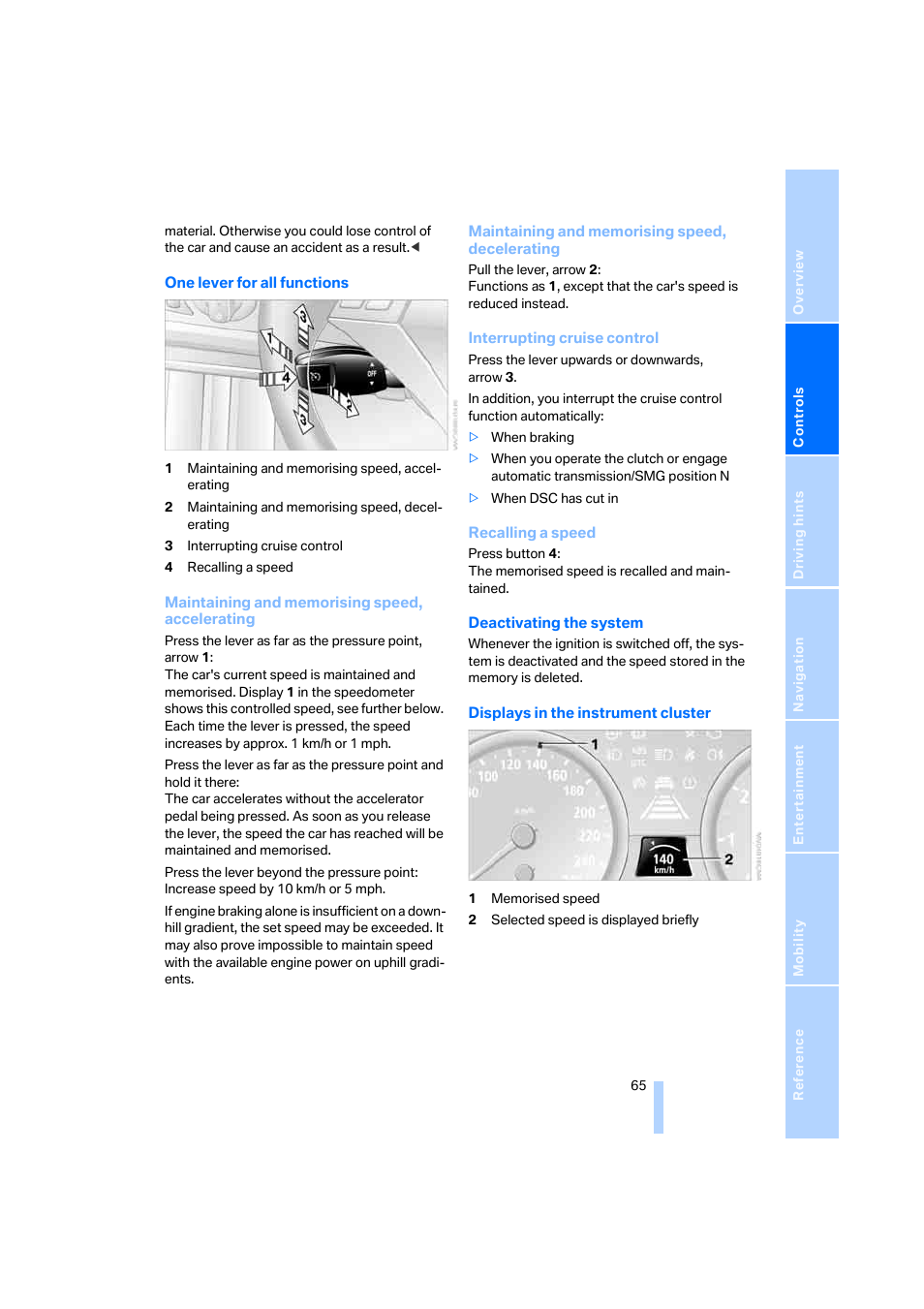 BMW 530XD User Manual | Page 66 / 248