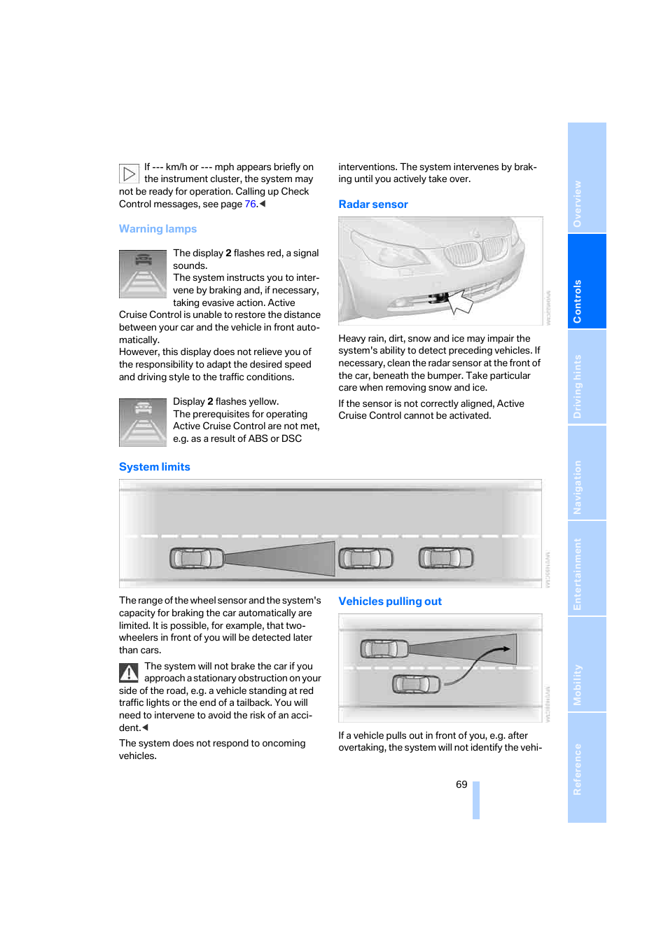 BMW 530XD User Manual | Page 70 / 248