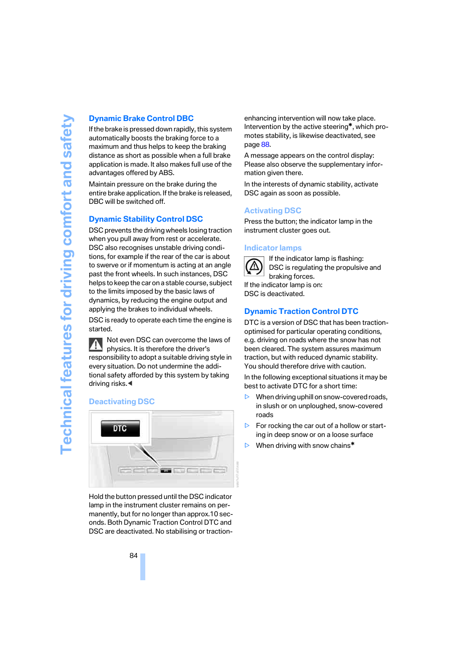 BMW 530XD User Manual | Page 85 / 248