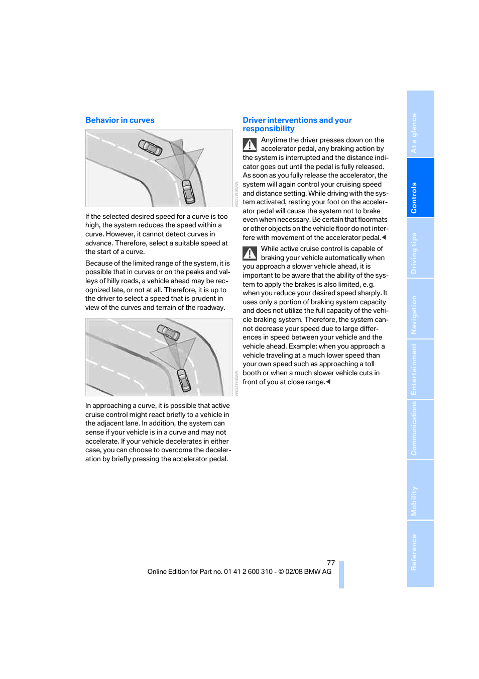 BMW AG 528XI User Manual | Page 79 / 292