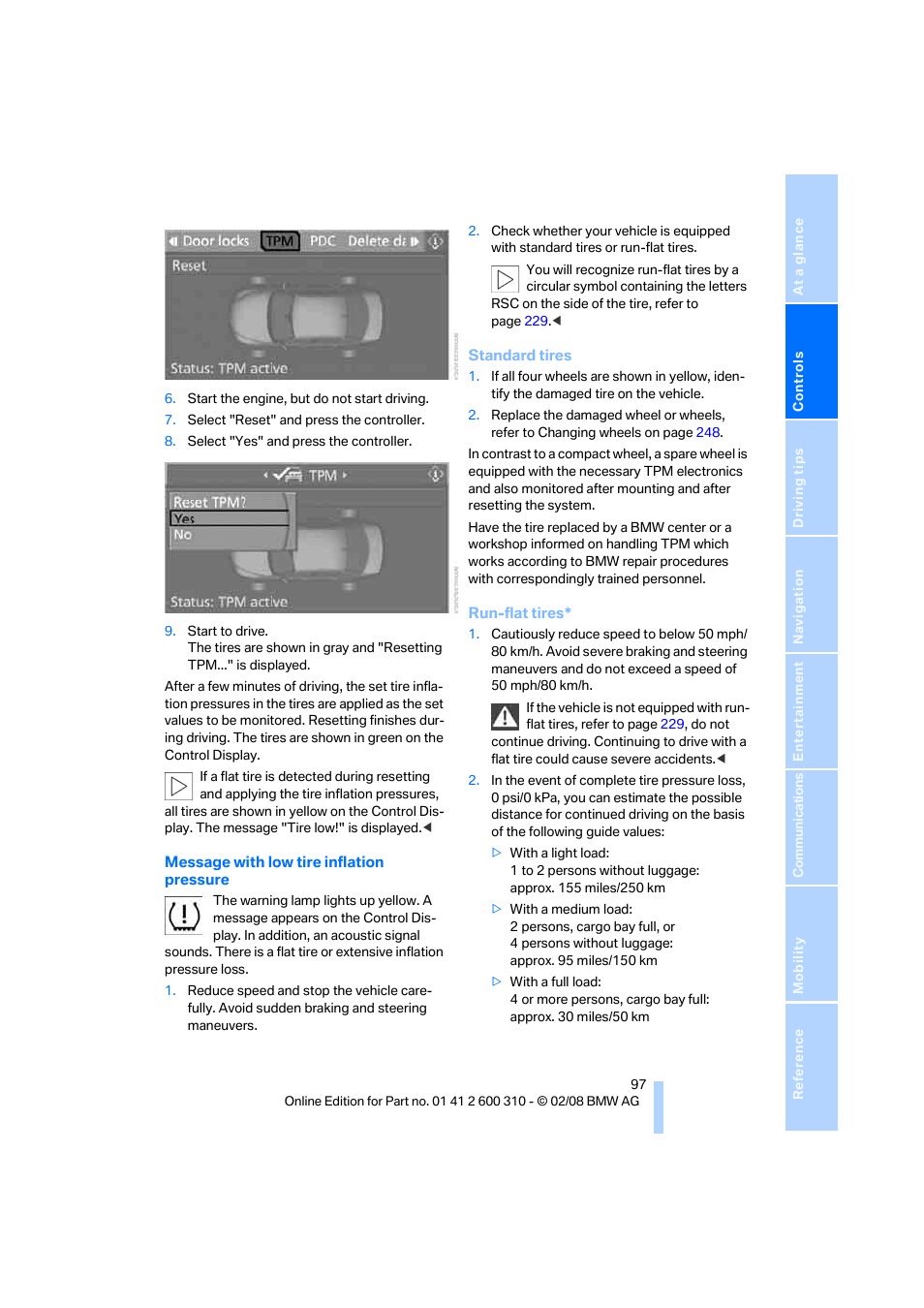 BMW AG 528XI User Manual | Page 99 / 292