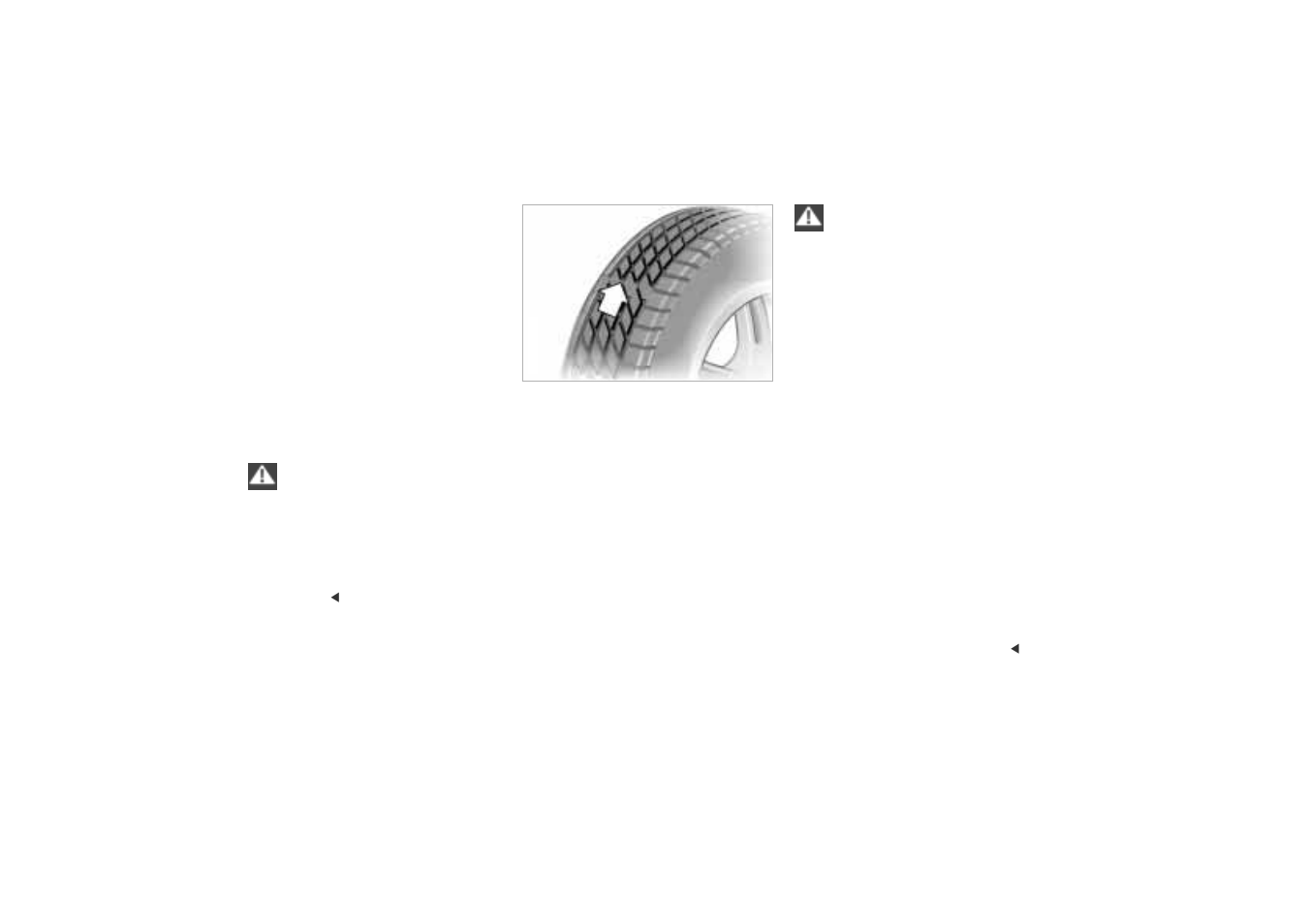 Tire inflation pressure, Tire condition, Tire inflation pressure tire condition | BMW 01 41 0 155 307 User Manual | Page 124 / 203