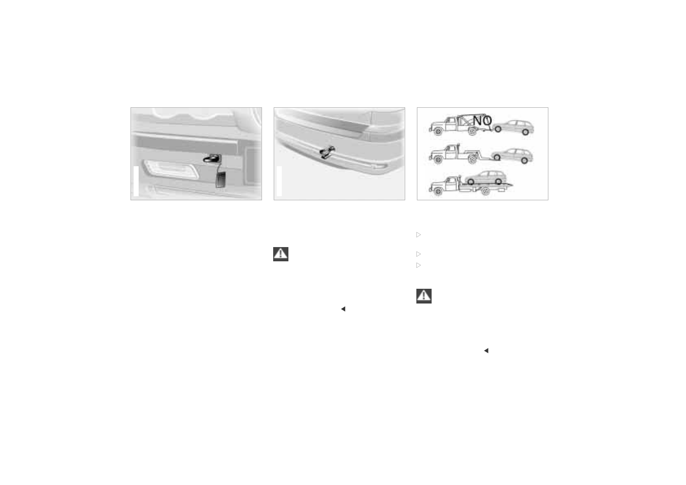 Towing the vehicle | BMW 01 41 0 155 307 User Manual | Page 168 / 203