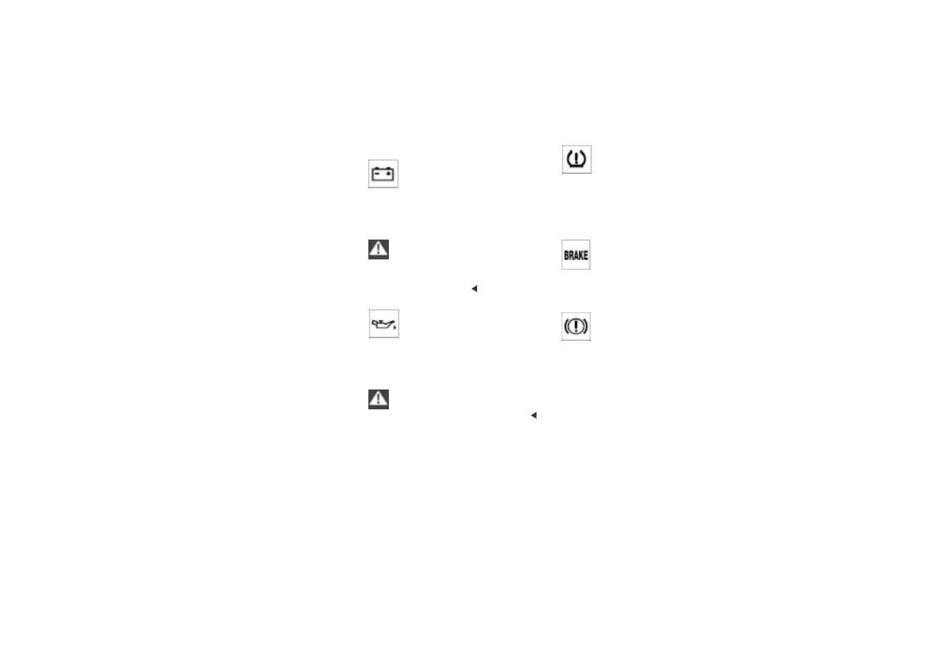 Indicator and warning lamps, Battery charge current, Level | BMW 01 41 0 155 307 User Manual | Page 20 / 203