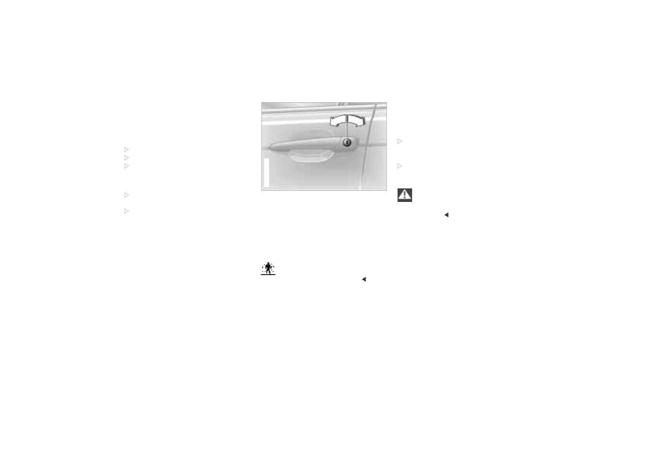 Central locking system, Opening and closing – from the outside | BMW 01 41 0 155 307 User Manual | Page 34 / 203