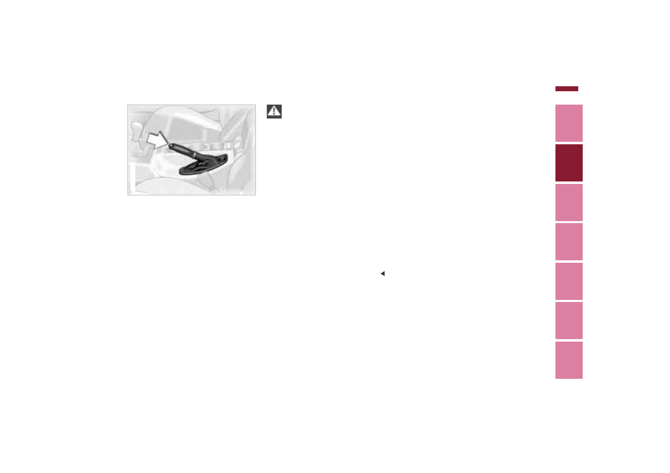 Parking brake | BMW 01 41 0 155 307 User Manual | Page 63 / 203