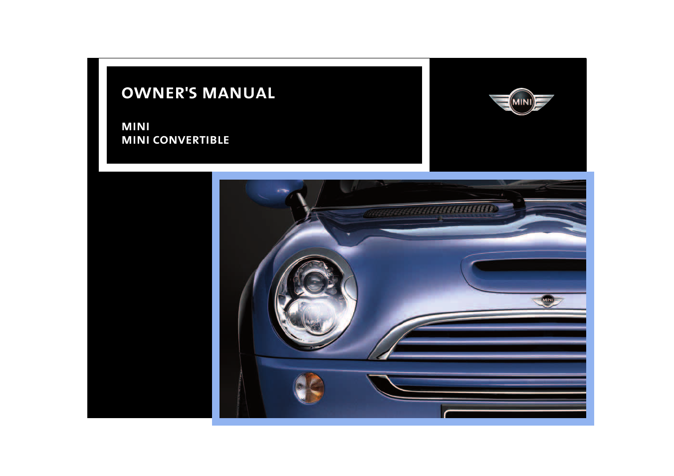 BMW 2004 Mini Convertible Cooper User Manual | 165 pages