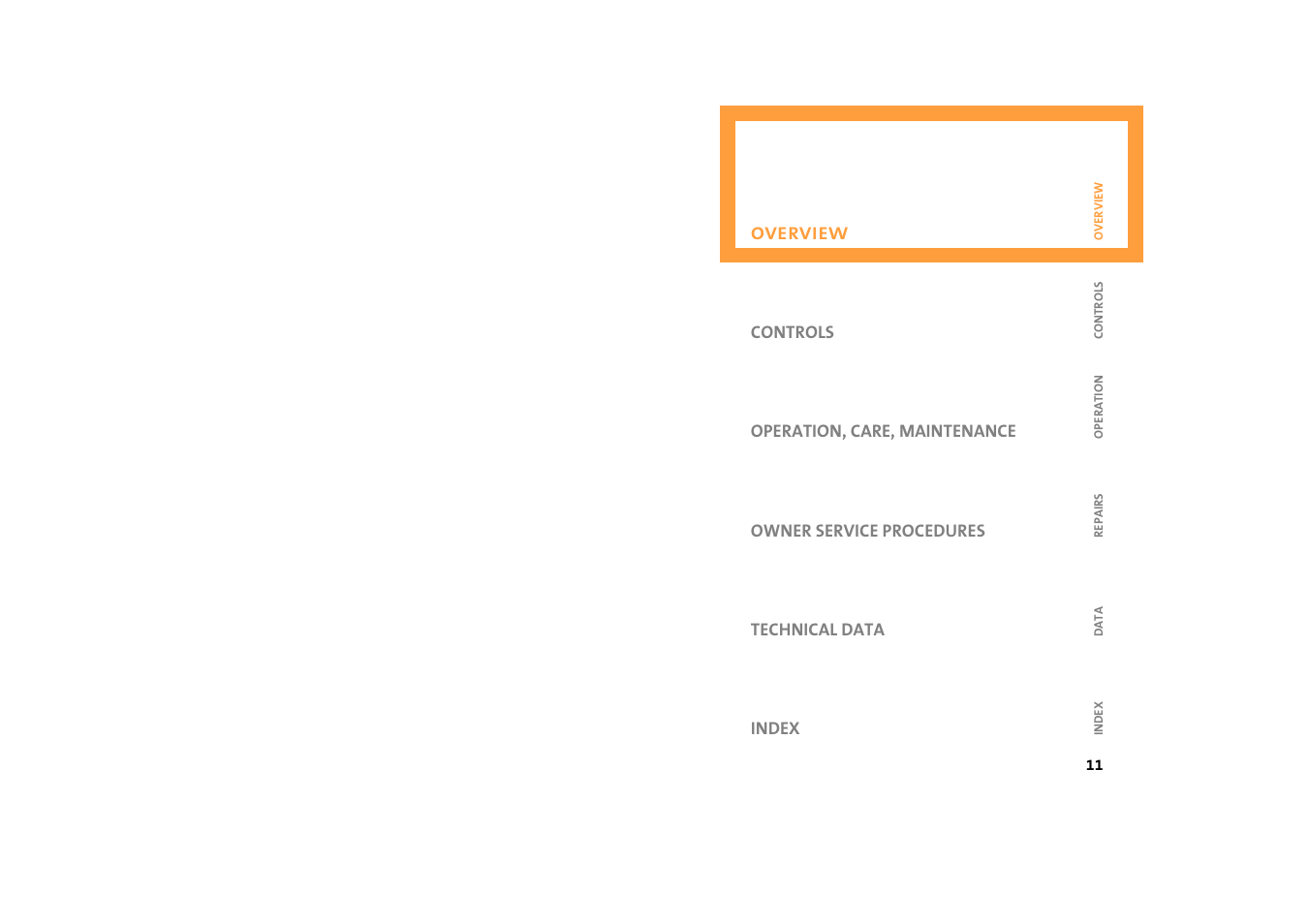 Overview | BMW 2004 Mini Convertible Cooper User Manual | Page 13 / 165