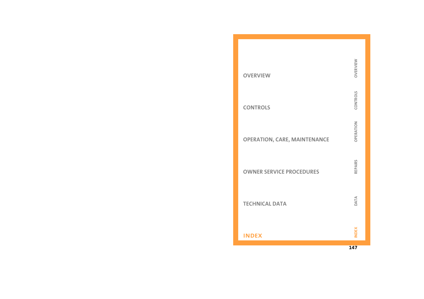 Keywords a-z | BMW 2004 Mini Convertible Cooper User Manual | Page 149 / 165