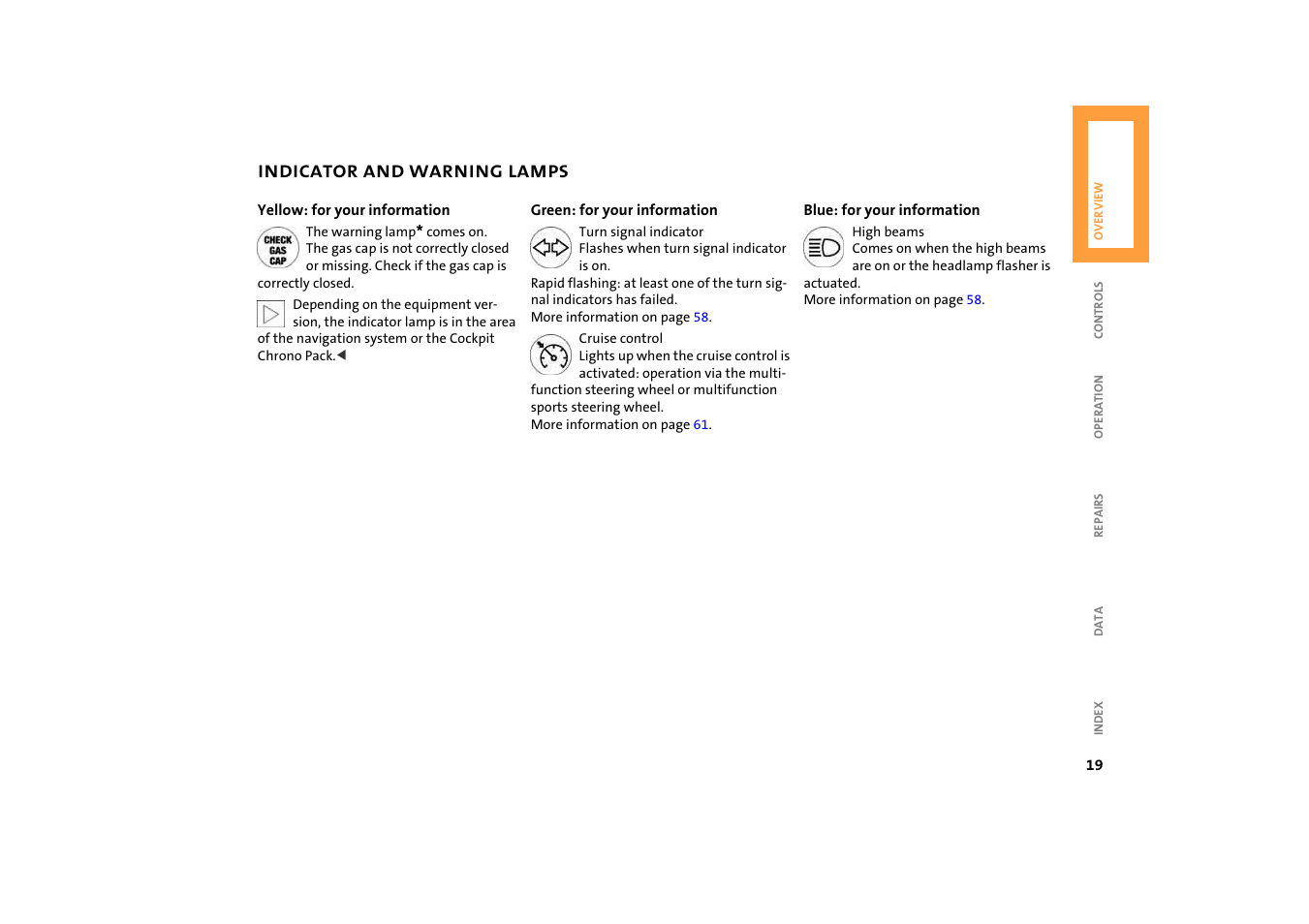 BMW 2004 Mini Convertible Cooper User Manual | Page 21 / 165