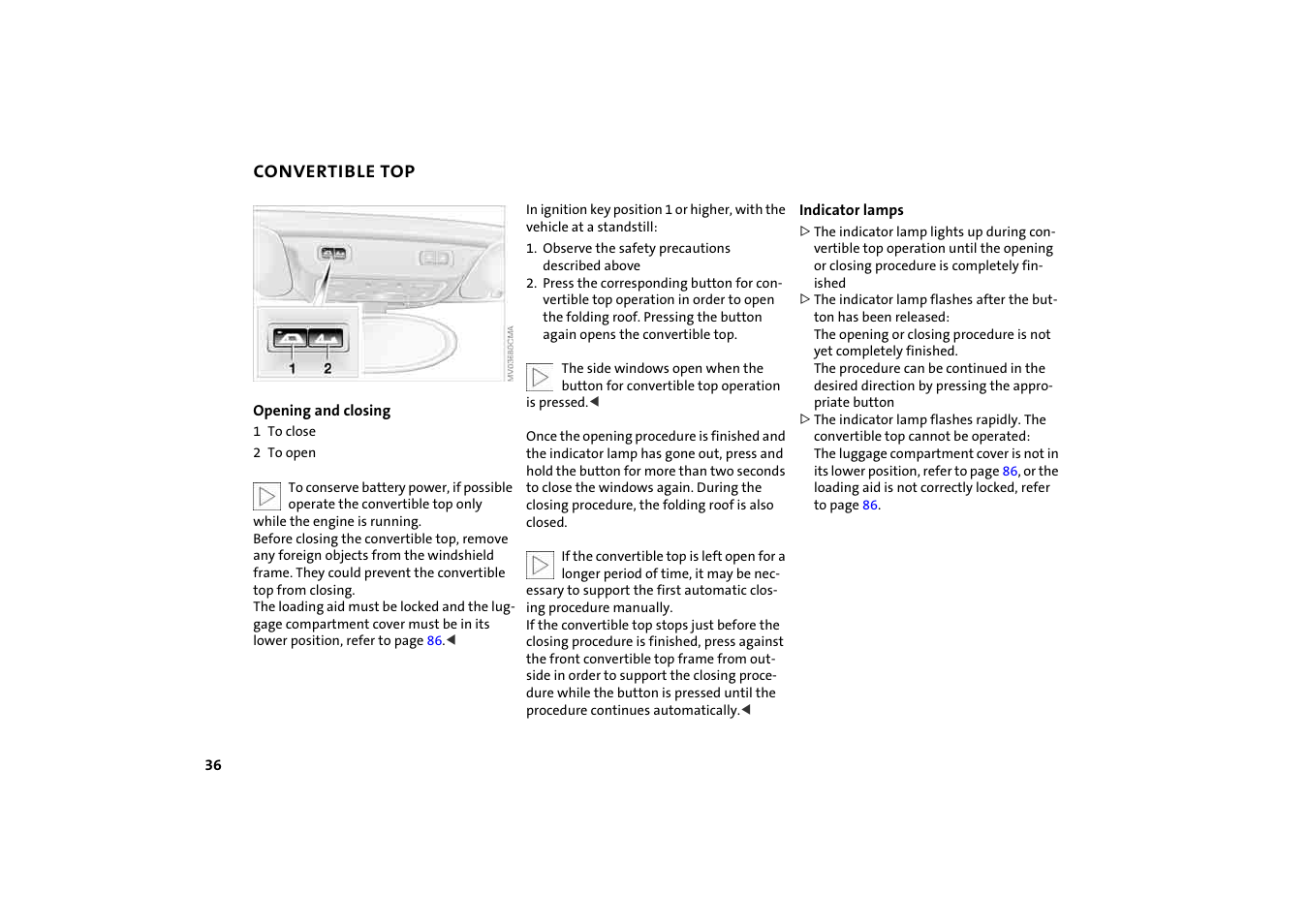 BMW 2004 Mini Convertible Cooper User Manual | Page 38 / 165