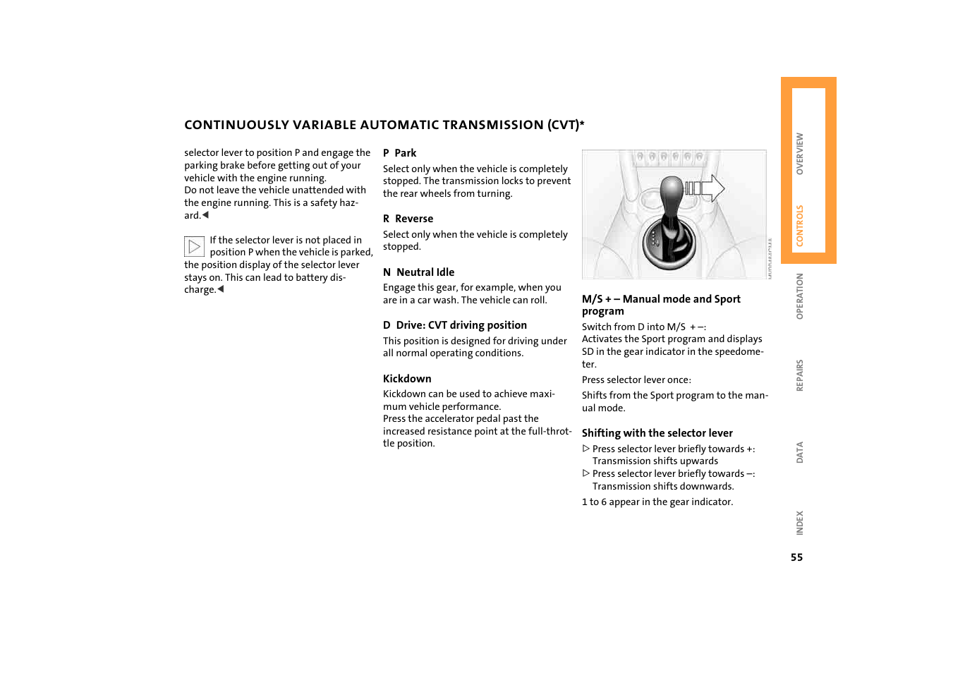 BMW 2004 Mini Convertible Cooper User Manual | Page 57 / 165