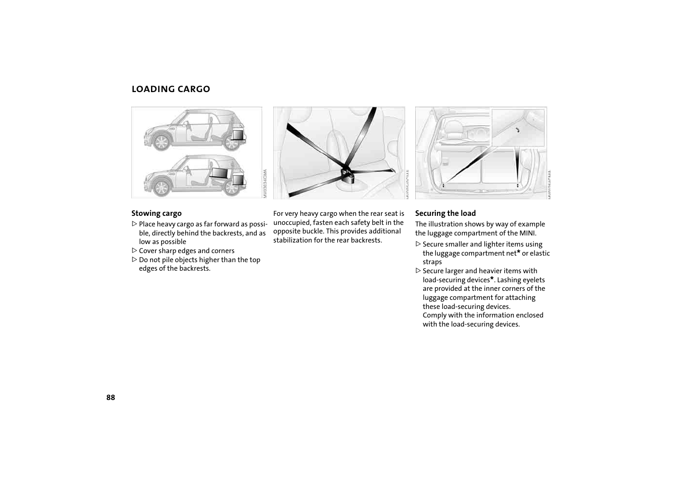 BMW 2004 Mini Convertible Cooper User Manual | Page 90 / 165