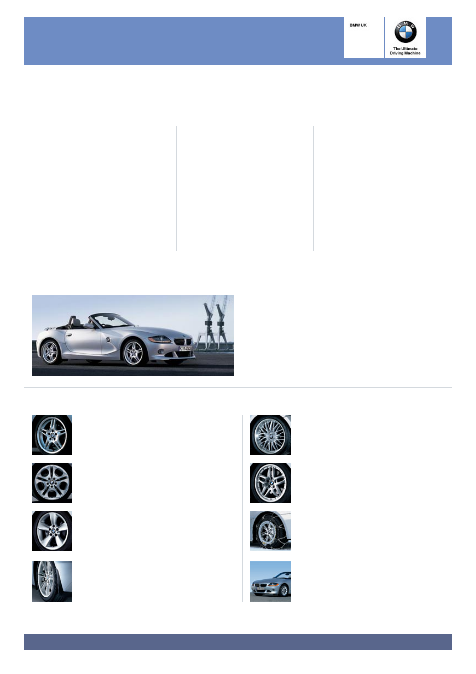 The bmw z4 2.0i roadster | BMW Z4 Roadster 2.0i Sport User Manual | Page 7 / 15