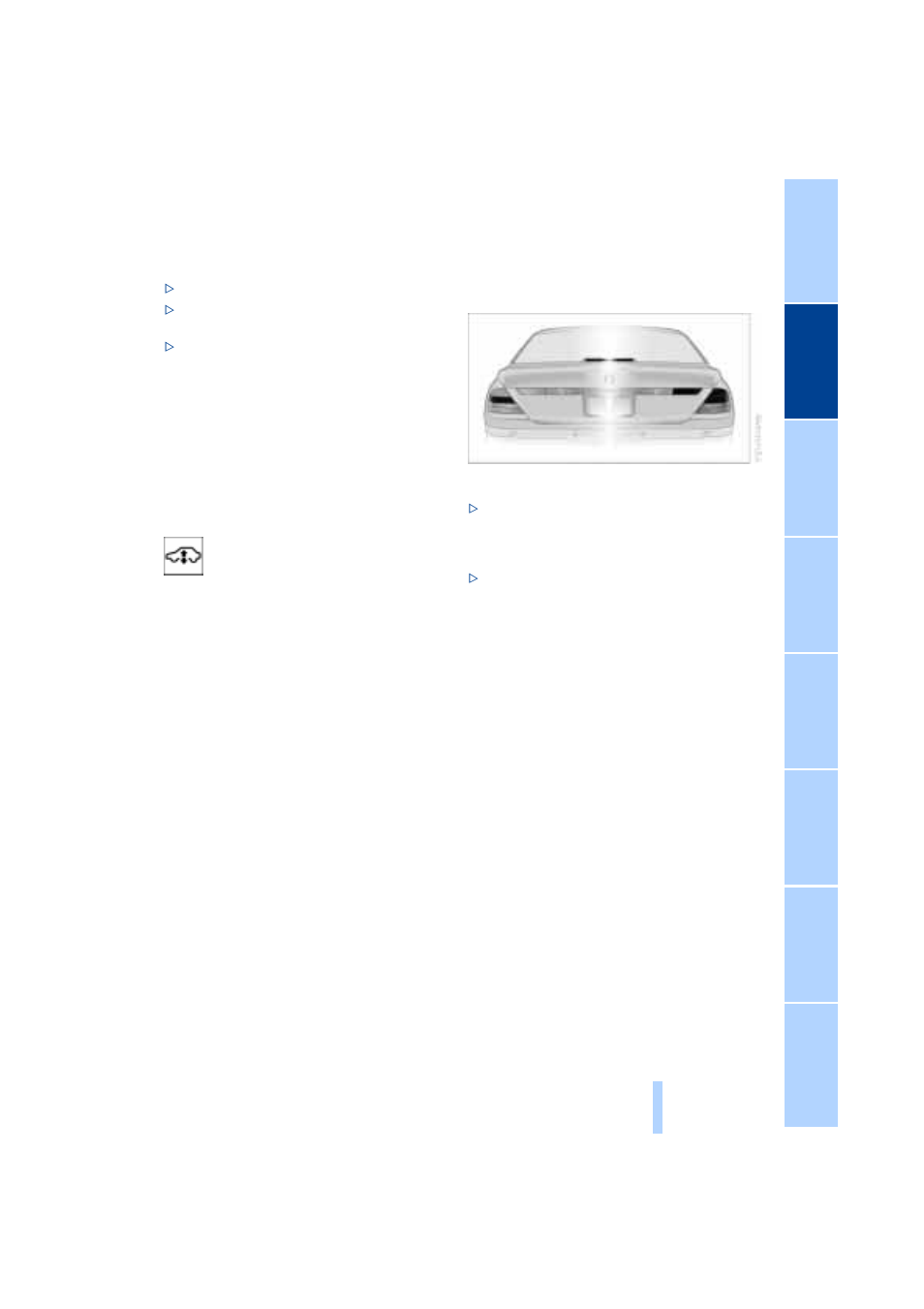 Self-leveling suspension, Adaptive brake lamp | BMW 745I User Manual | Page 103 / 229