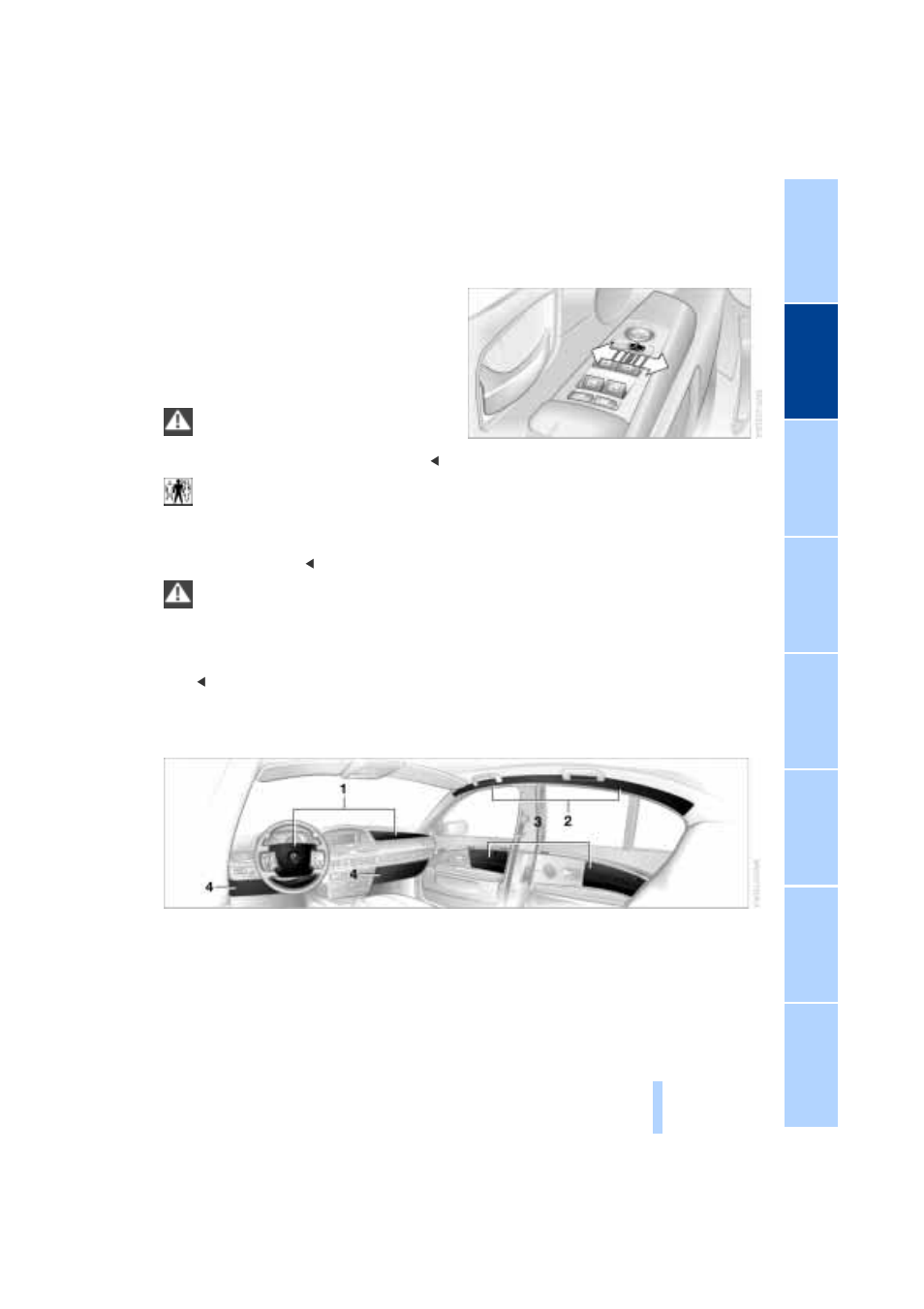 Airbags | BMW 745I User Manual | Page 57 / 229