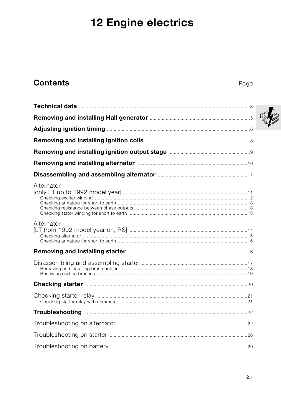 BMW K 1100 LT/RS User Manual | Page 87 / 364