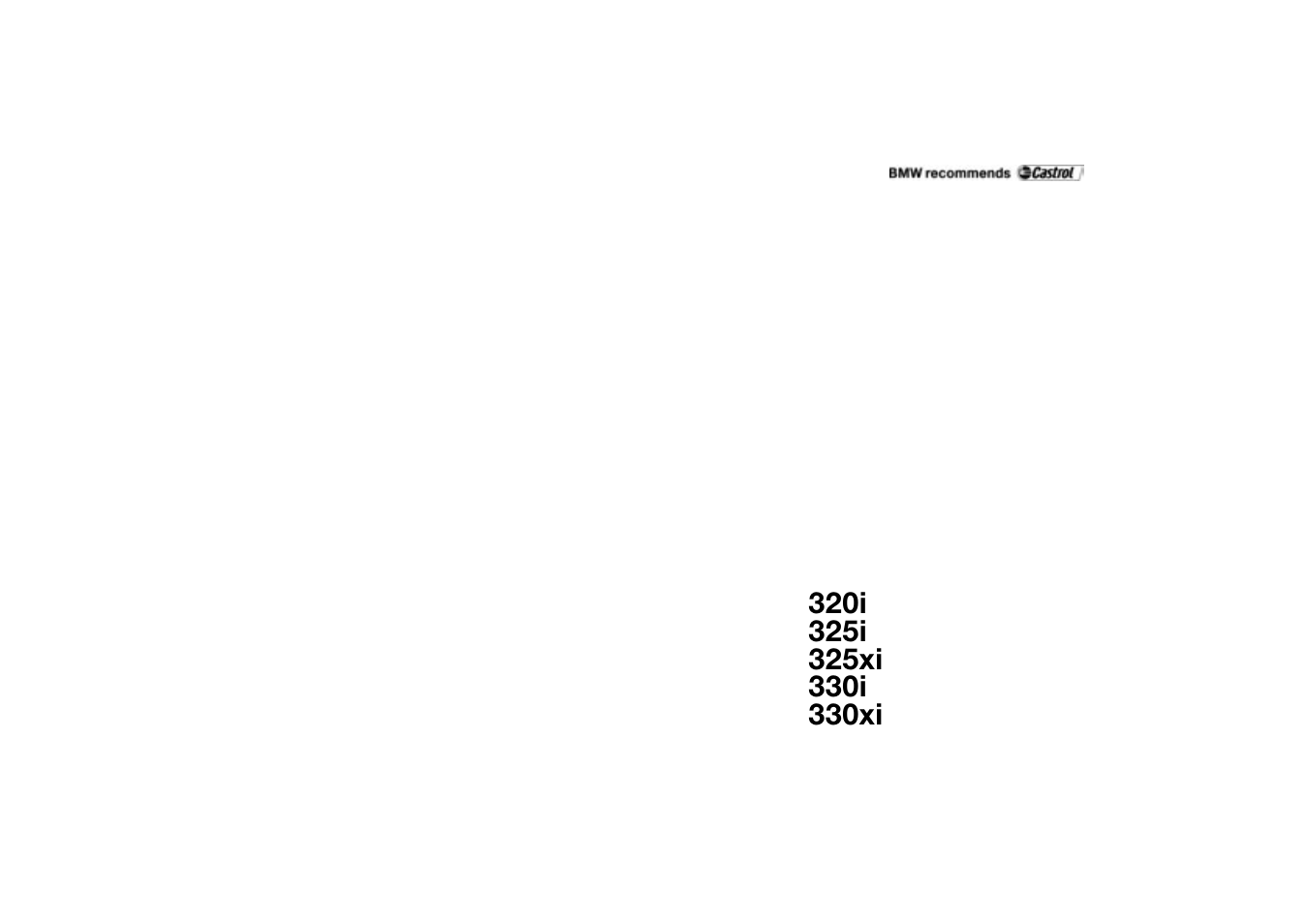 BMW 330XI User Manual | Page 2 / 166