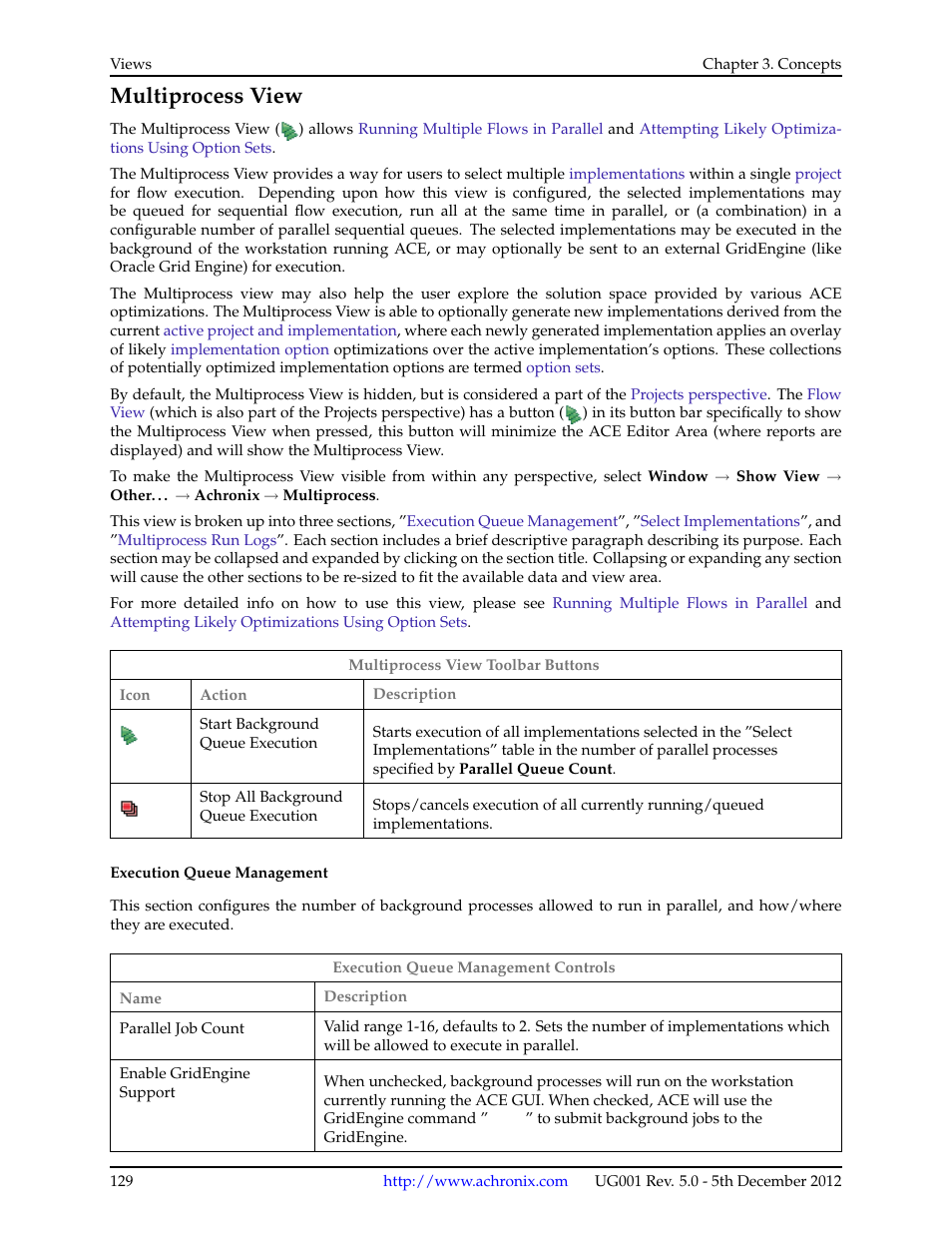 Multiprocess view | Achronix ACE Version 5.0 User Manual | Page 141 / 389