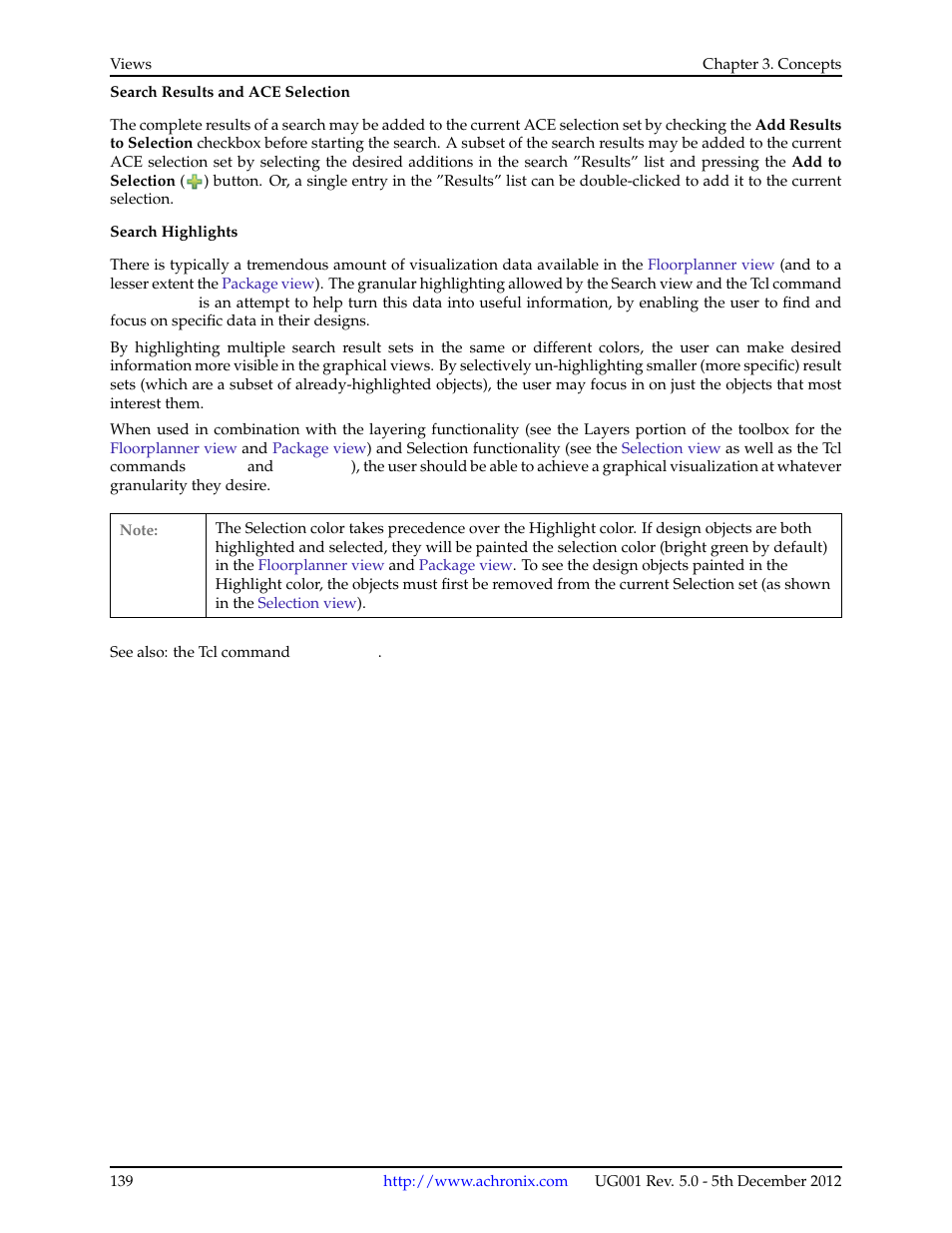 Achronix ACE Version 5.0 User Manual | Page 151 / 389