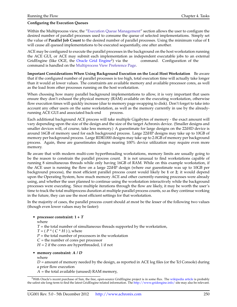 Achronix ACE Version 5.0 User Manual | Page 262 / 389