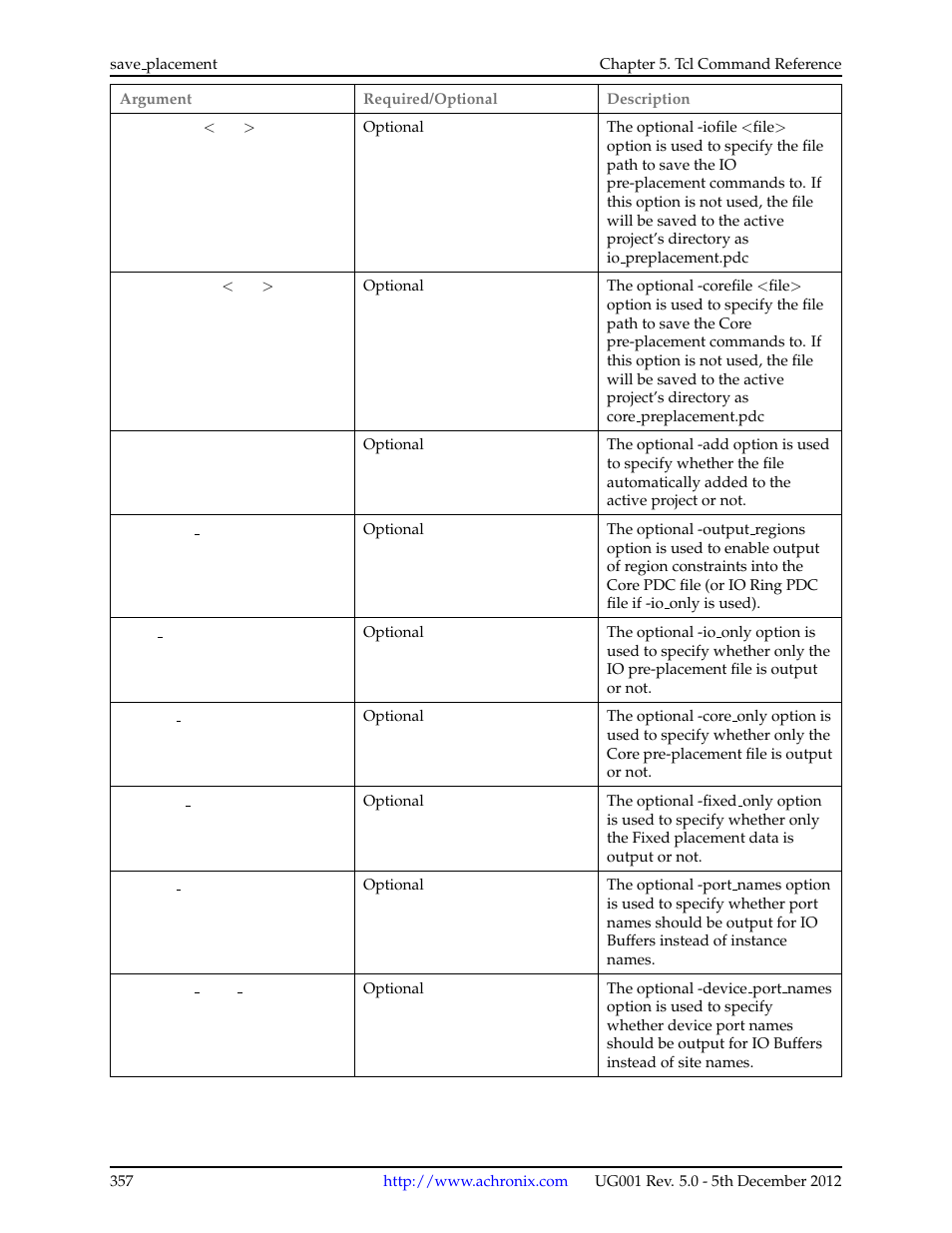 Achronix ACE Version 5.0 User Manual | Page 369 / 389