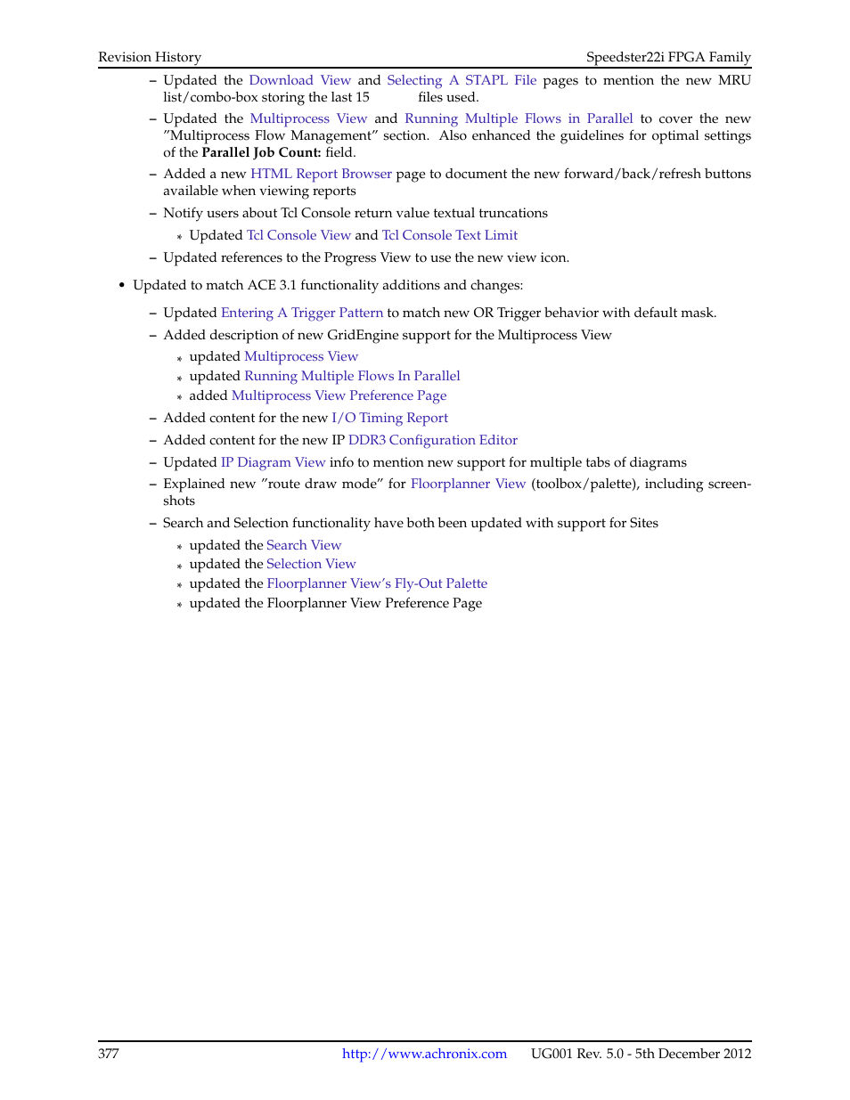 Achronix ACE Version 5.0 User Manual | Page 389 / 389