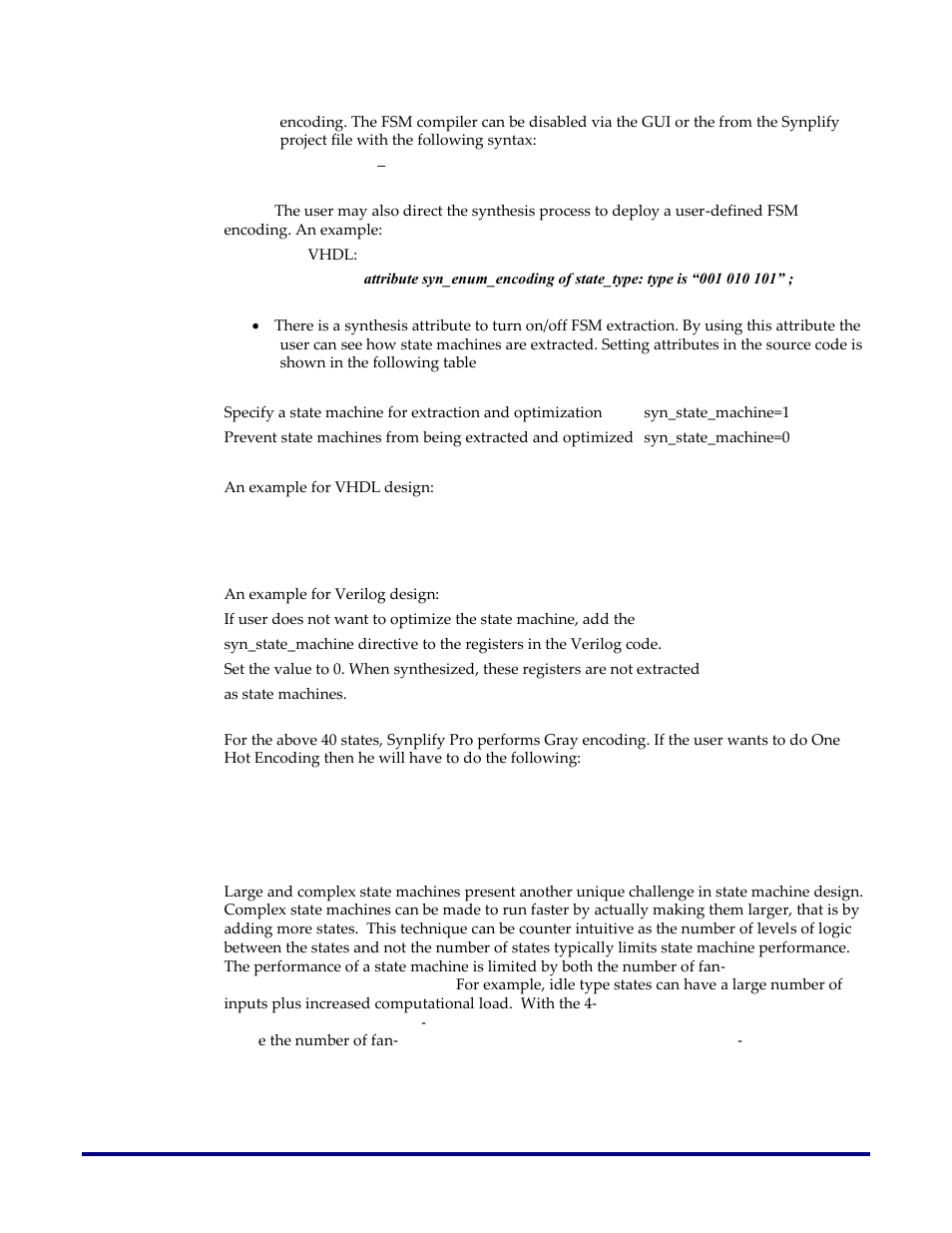 Replication of states that have high fan-ins | Achronix Synthesis User Manual | Page 13 / 17