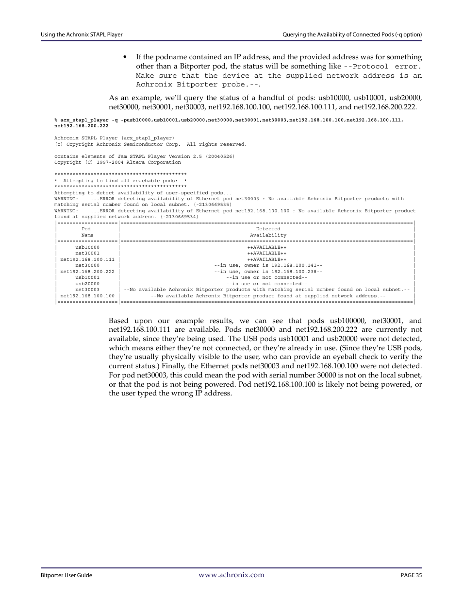 Achronix Bitporter User Manual | Page 41 / 50