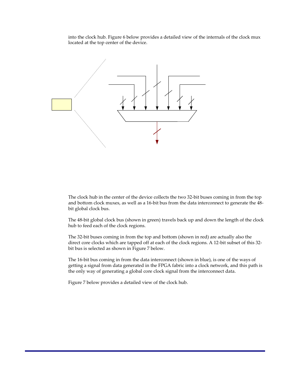Clock hub | Achronix Speedster22i Clock and Reset Networks User Manual | Page 15 / 28