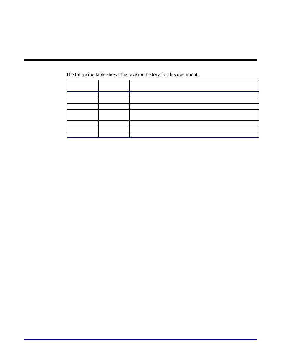 Revision history | Achronix Speedster22i Clock and Reset Networks User Manual | Page 28 / 28