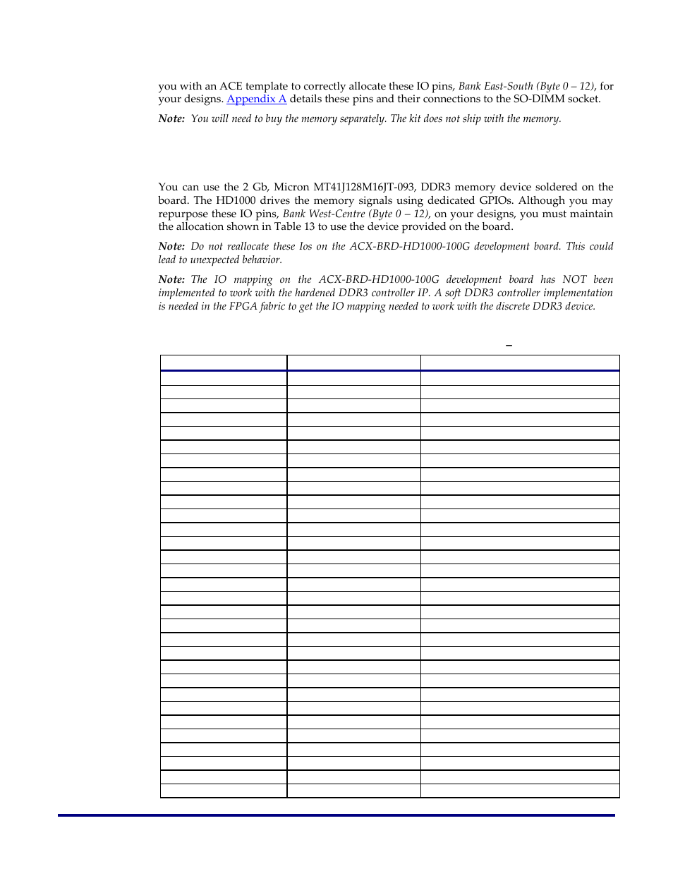 One ddr3 device (u21) | Achronix Speedster22i HD1000 Development Kit User Guide User Manual | Page 41 / 69