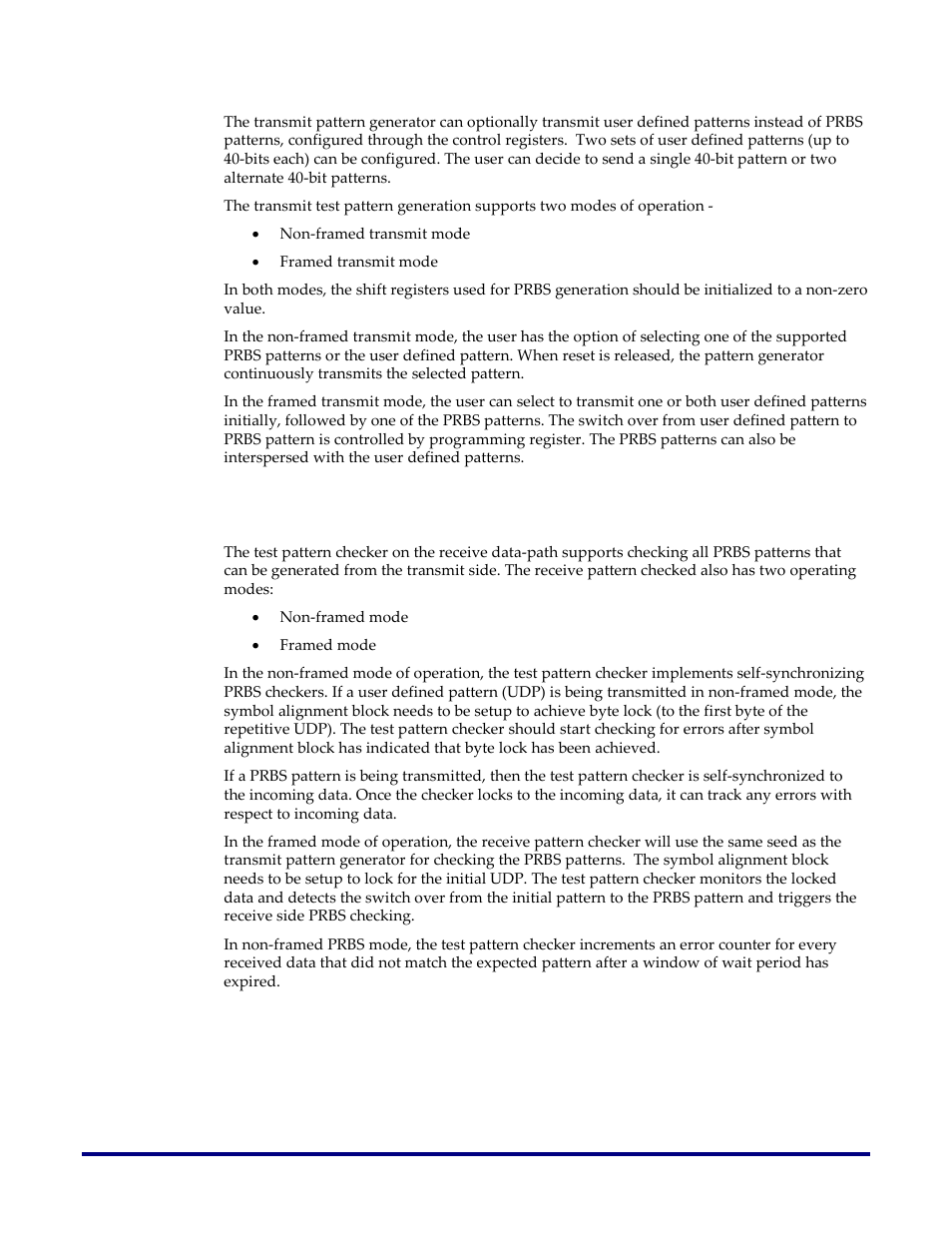 Pcs test pattern checker, Pcs test pattern, Checker | Achronix Speedster22i SerDes User Manual | Page 41 / 113