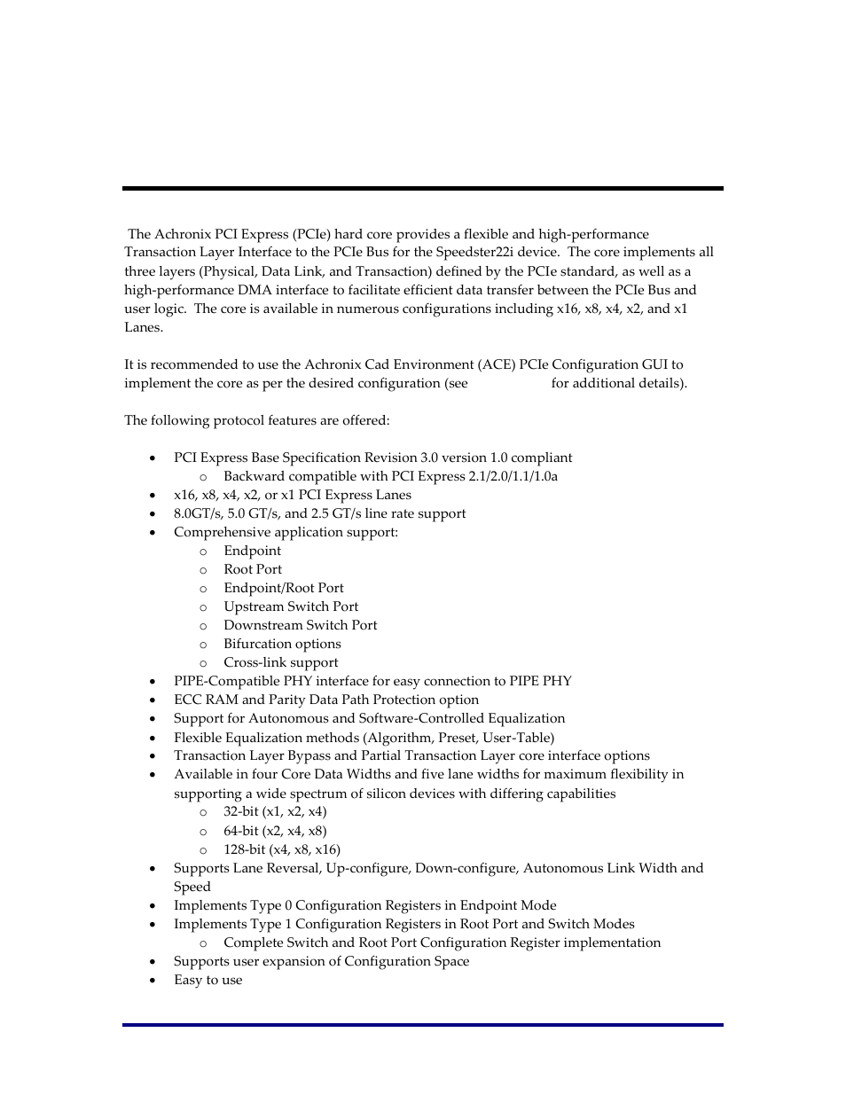 Introduction | Achronix Speedster22i PCIe User Manual | Page 6 / 81