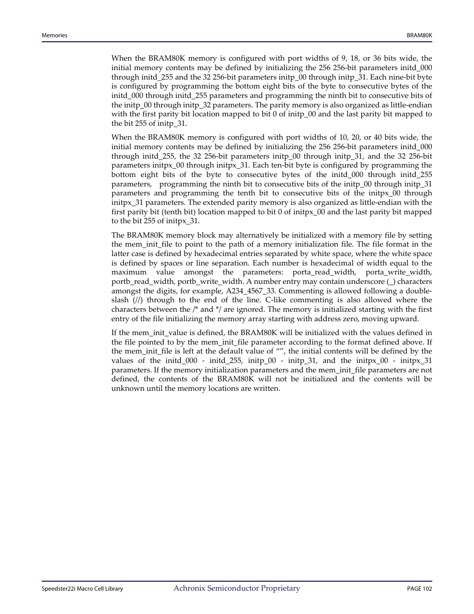 Achronix Speedster22i User Macro Guide User Manual | Page 119 / 224
