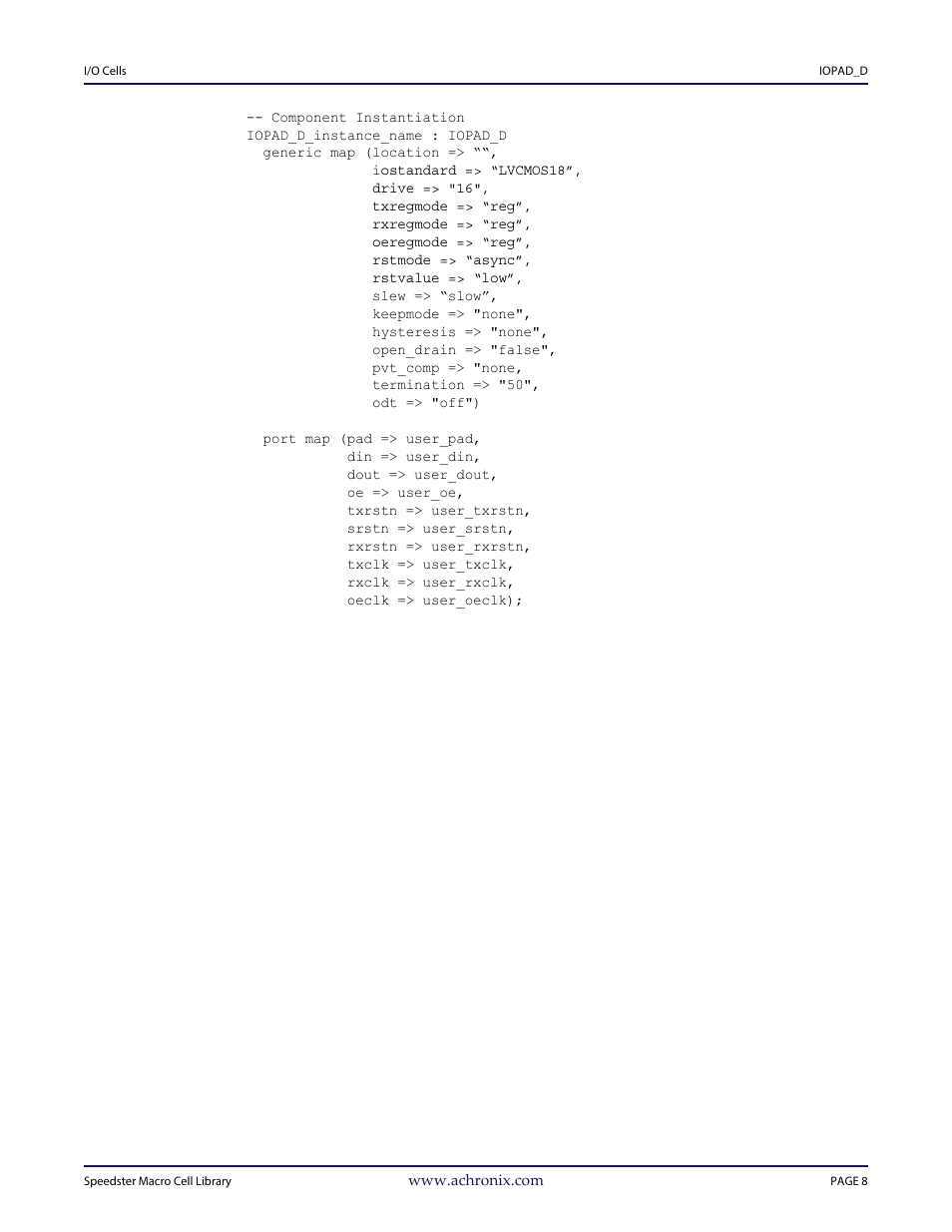 Achronix Speedster22i User Macro Guide User Manual | Page 25 / 224