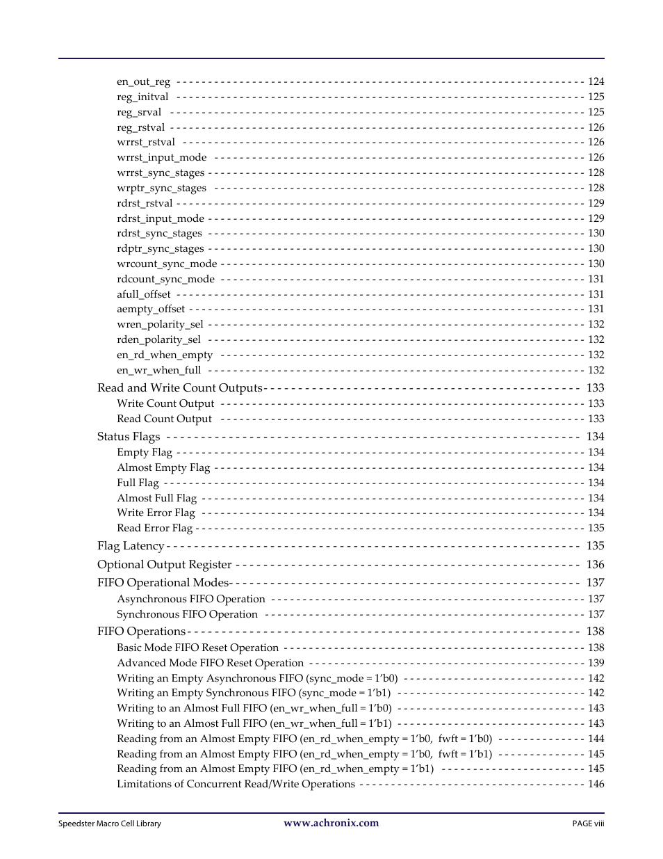Achronix Speedster22i User Macro Guide User Manual | Page 9 / 224
