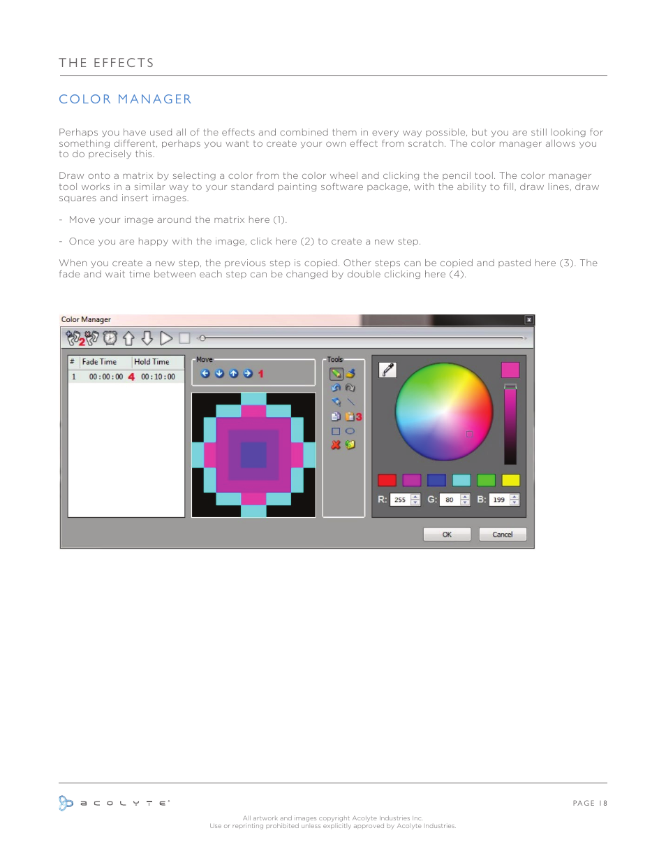 Acolyte DMX User Manual | Page 19 / 30