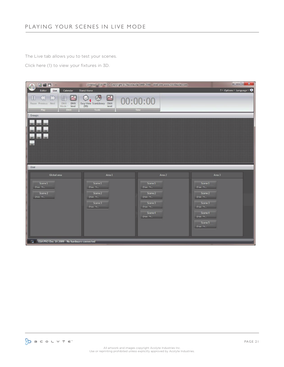 Acolyte DMX User Manual | Page 22 / 30