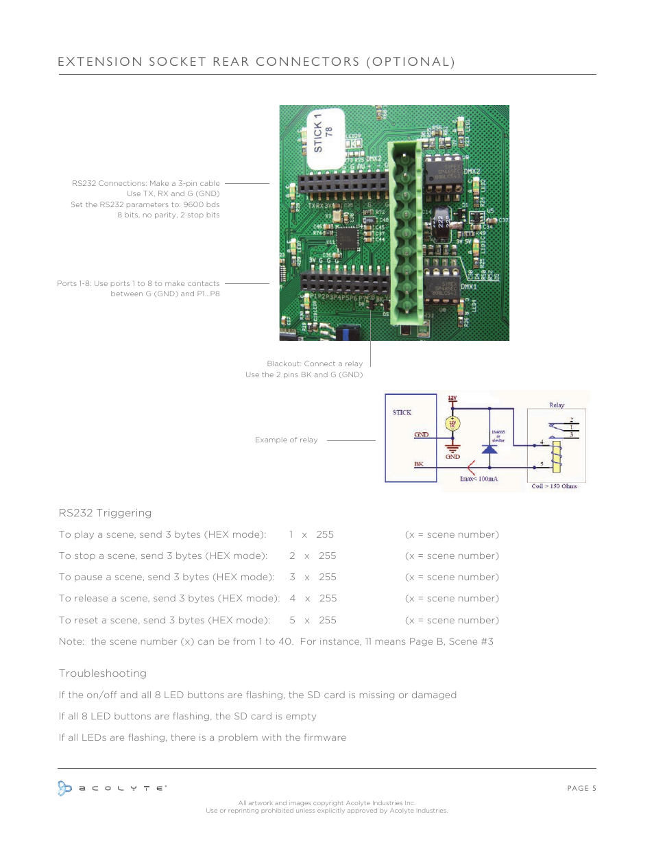 Acolyte DMX User Manual | Page 6 / 30