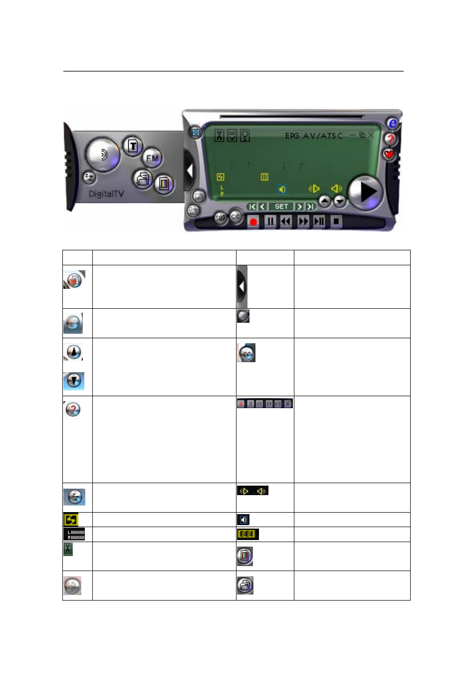 Chapter 4 digitaltv application programs | AItech HDTV USB User Manual | Page 5 / 22