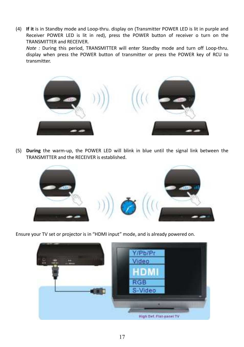 AItech ProA/V Media Extender - Wireless HDMI User Manual | Page 18 / 31
