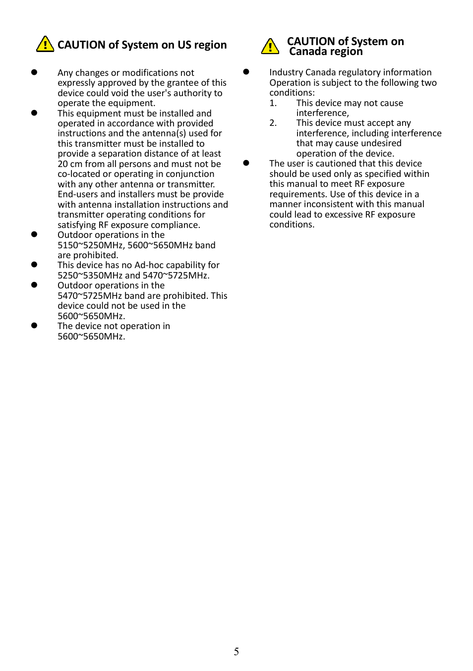 AItech ProA/V Media Extender - Wireless HDMI User Manual | Page 6 / 31