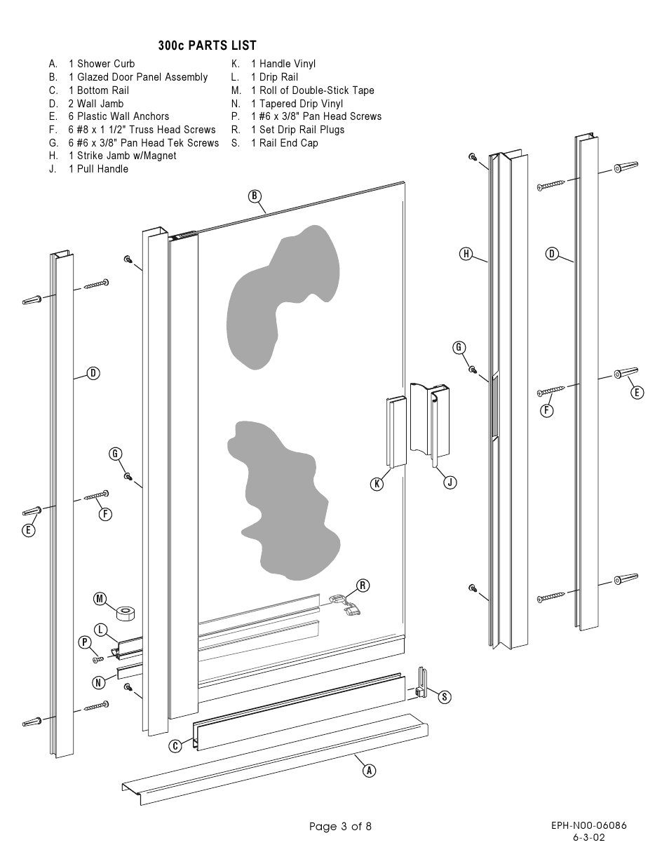 300c parts list | Alumax 300c User Manual | Page 4 / 9