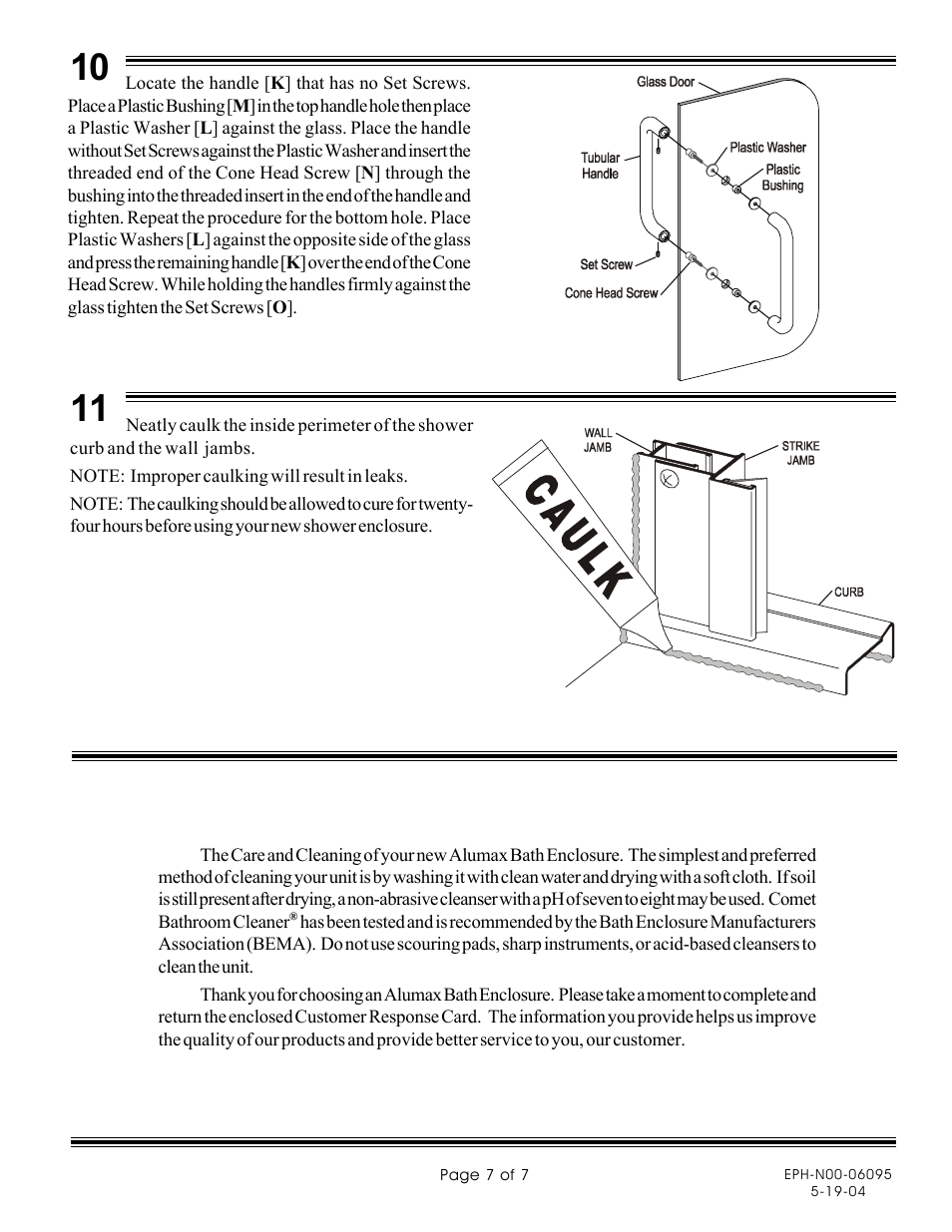 Alumax 300cv User Manual | Page 8 / 8