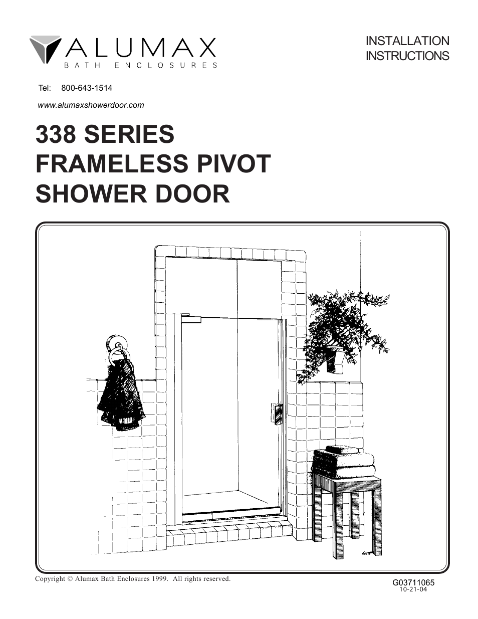 Alumax 338 User Manual | 9 pages