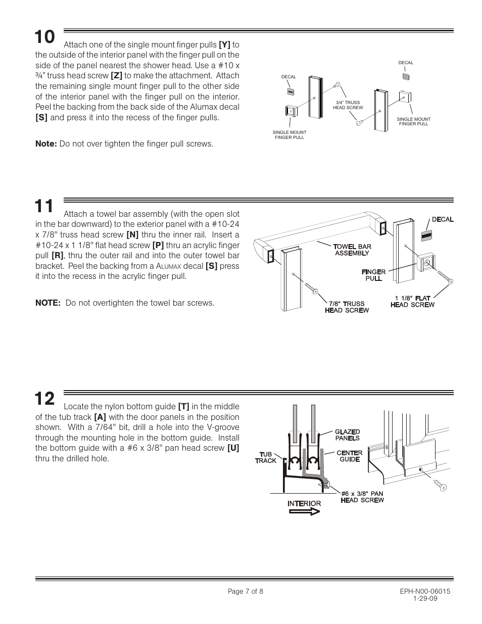 Alumax 650S User Manual | Page 7 / 8