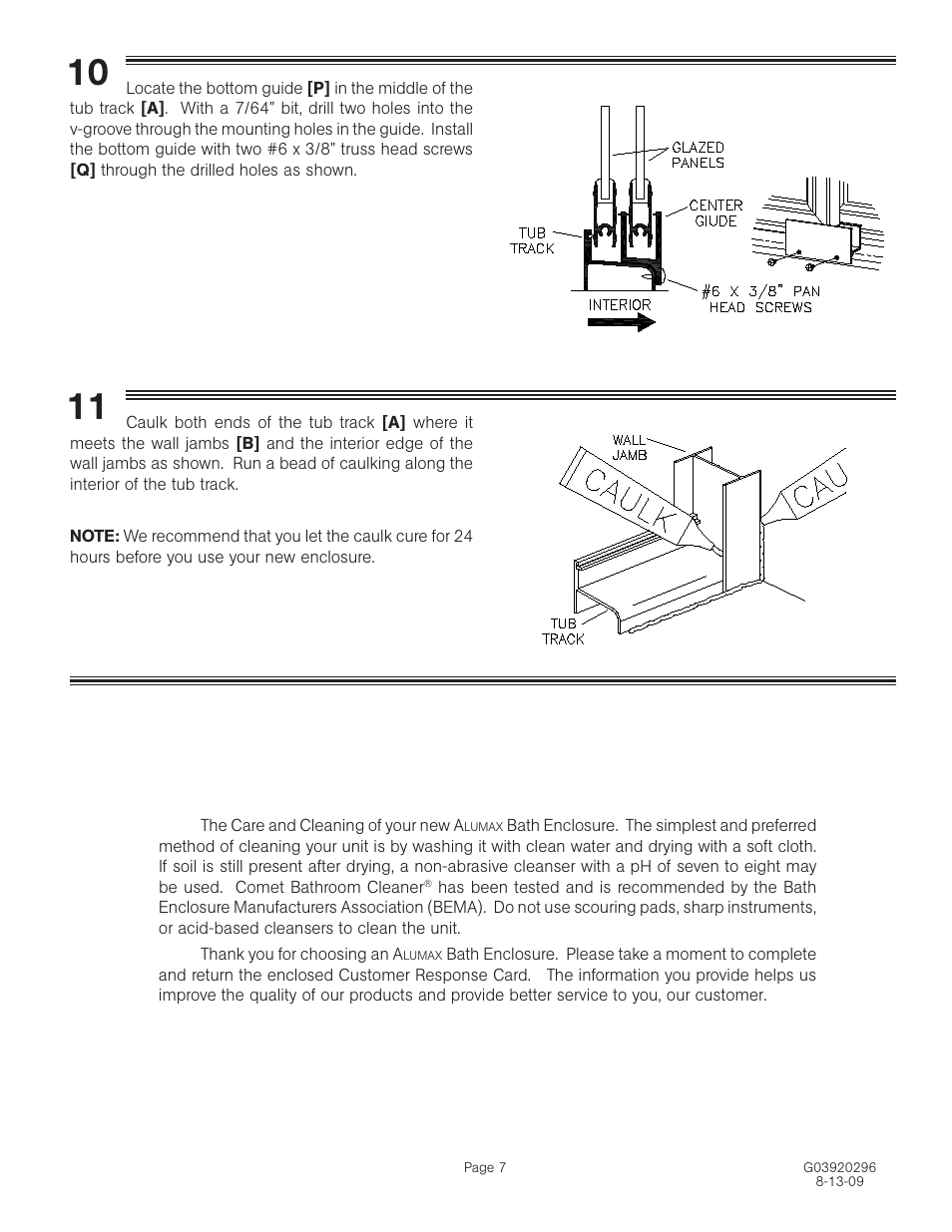 Alumax 650D User Manual | Page 7 / 7